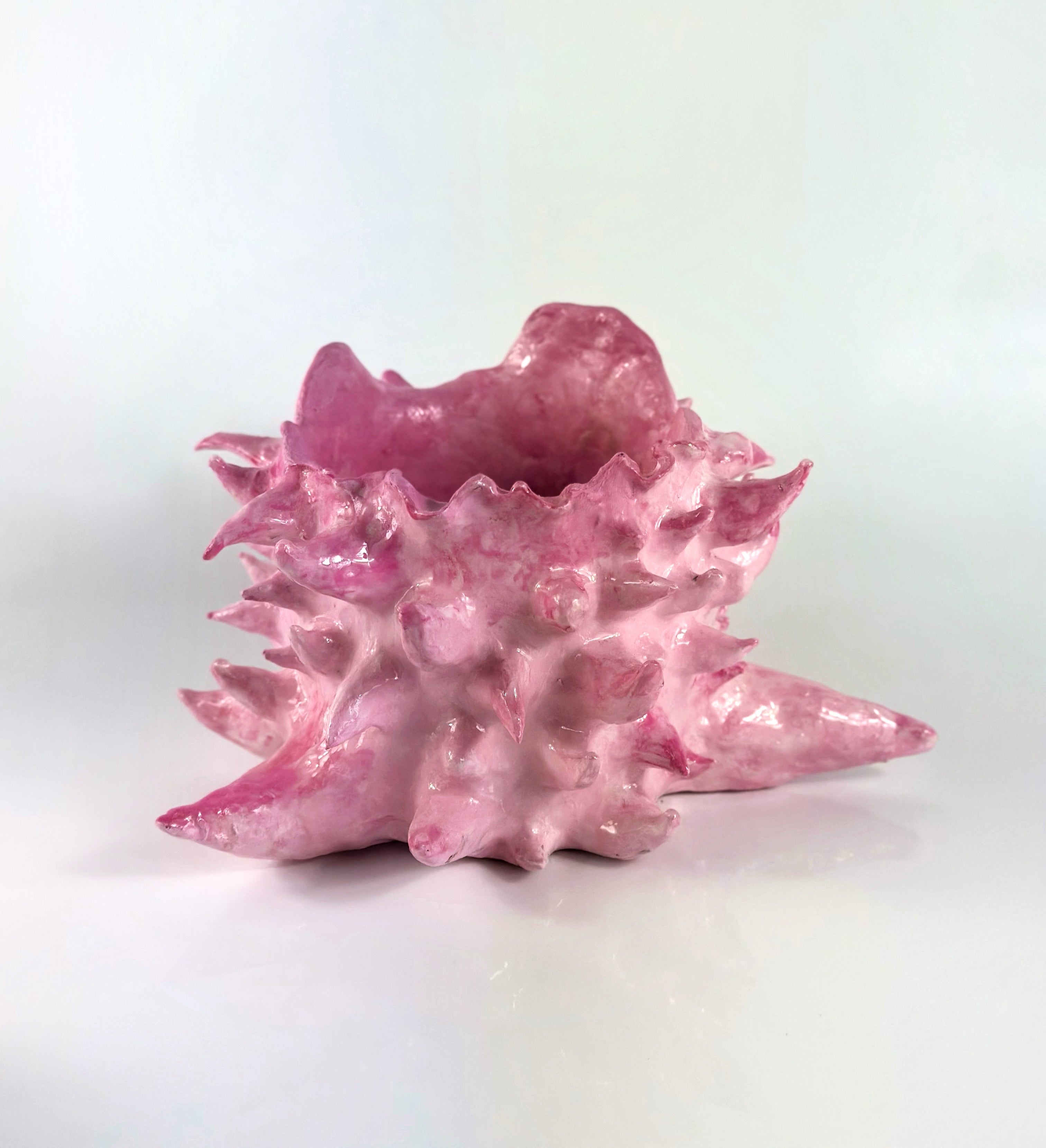 SPIKY POT PEARL PINK #1